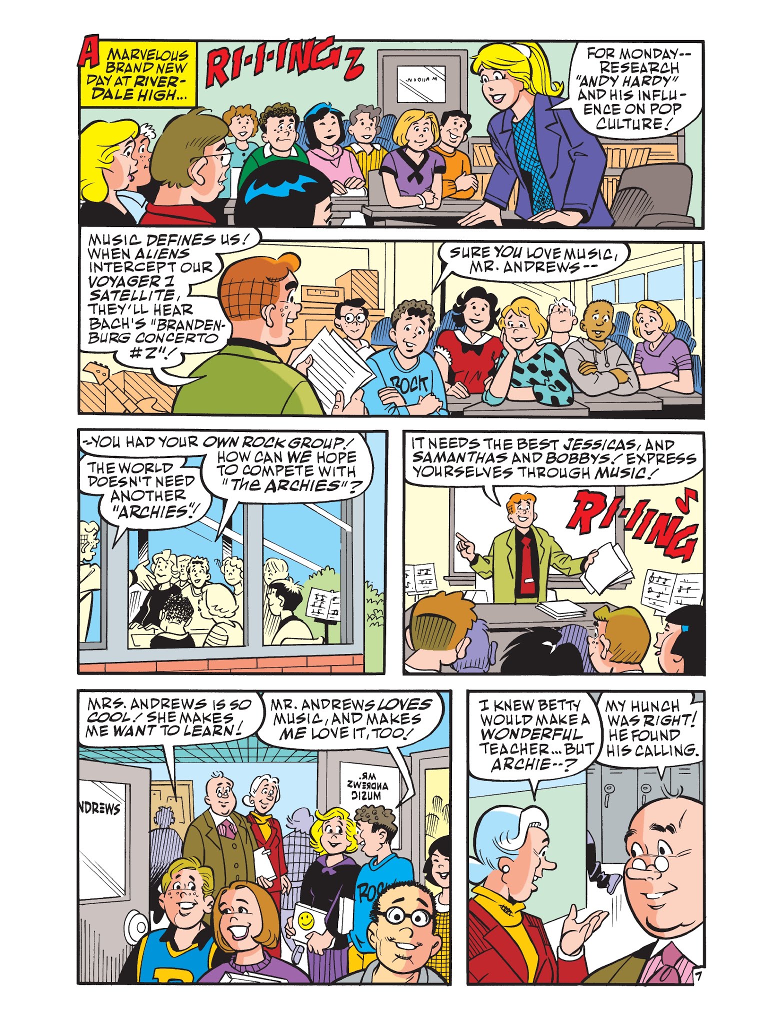 Read online Archie 75th Anniversary Digest comic -  Issue #11 - 133