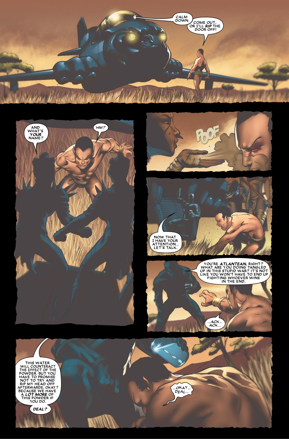 Read online Black Panther (2005) comic -  Issue #21 - 15