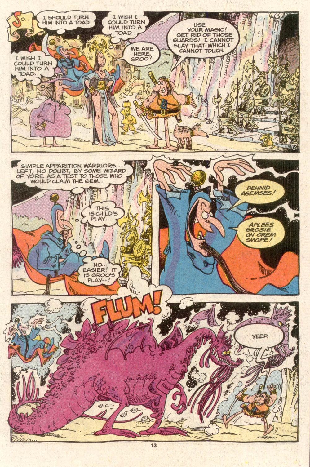 Read online Sergio Aragonés Groo the Wanderer comic -  Issue #47 - 13