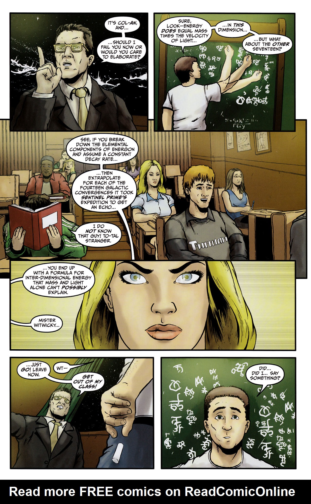 Read online Transformers: Revenge of the Fallen — Official Movie Adaptation comic -  Issue #2 - 7