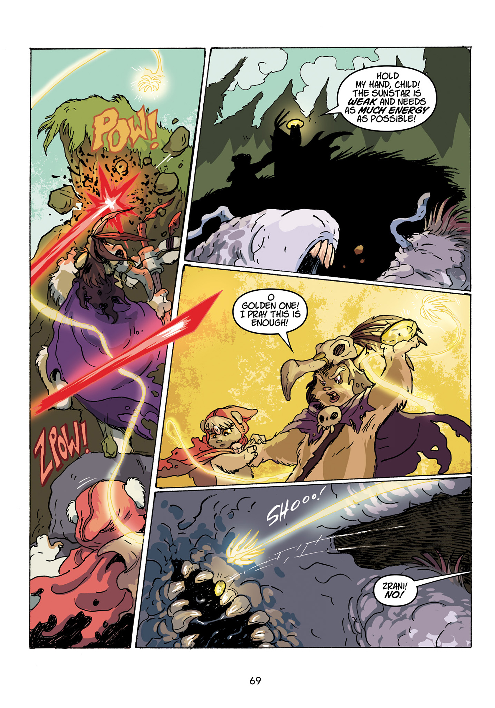 Read online Star Wars: Ewoks - Shadows of Endor comic -  Issue # TPB - 70