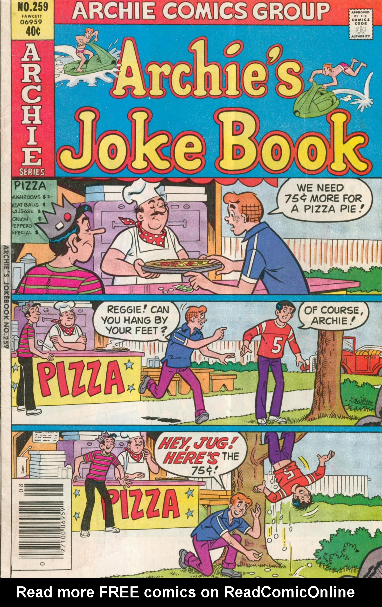 Read online Archie's Joke Book Magazine comic -  Issue #259 - 1