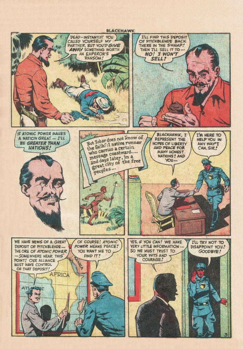 Read online Blackhawk (1957) comic -  Issue #12 - 39