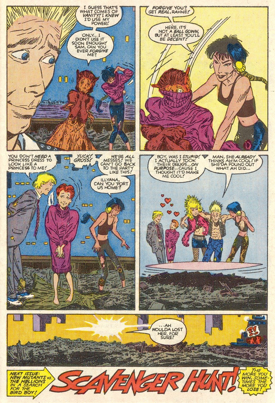 The New Mutants Issue #55 #62 - English 25