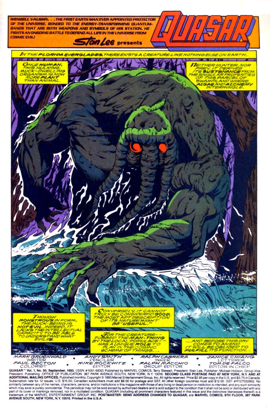 Read online Quasar comic -  Issue #50 - 2