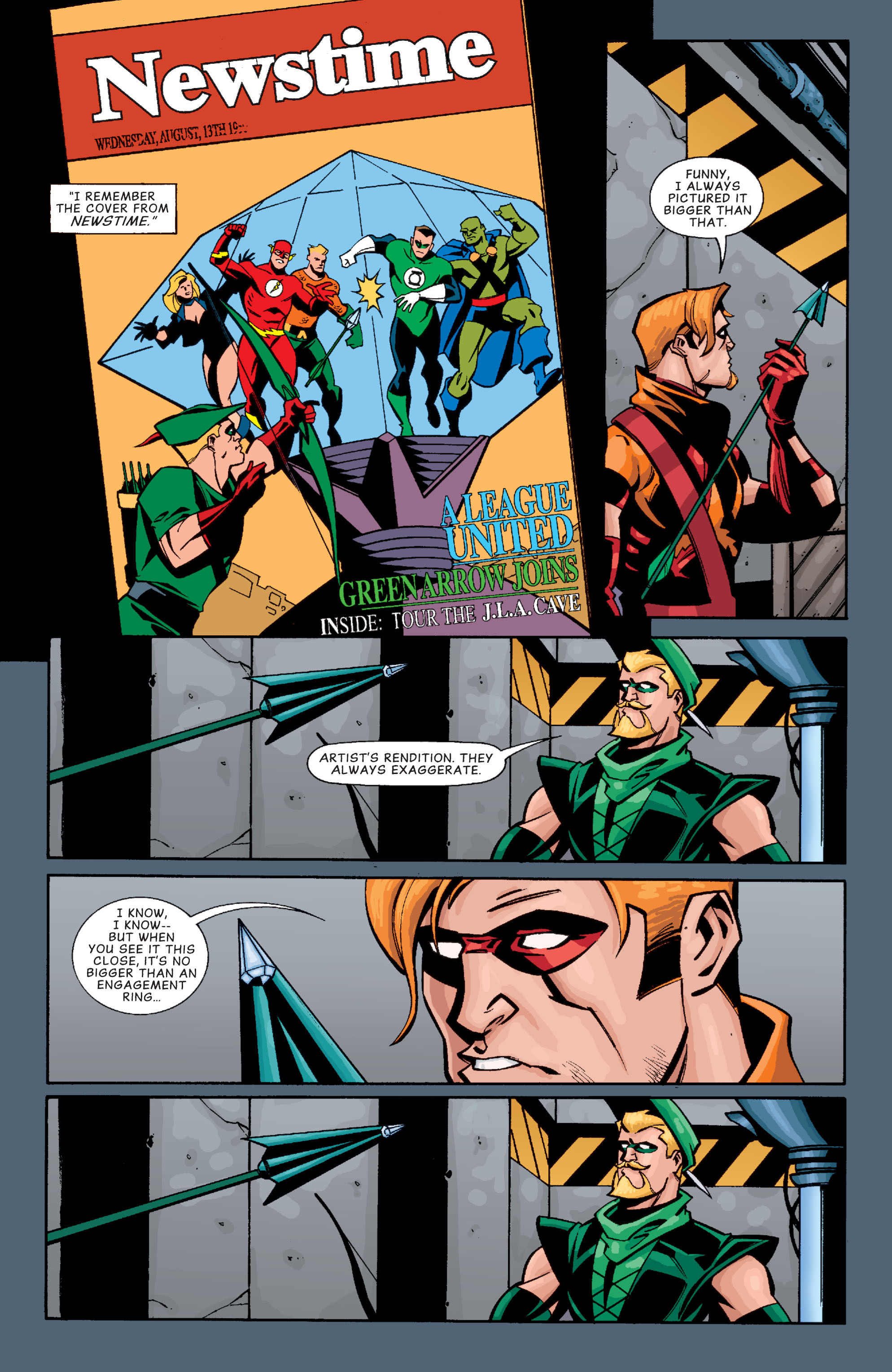 Read online Green Arrow: The Archer's Quest comic -  Issue # TPB - 87