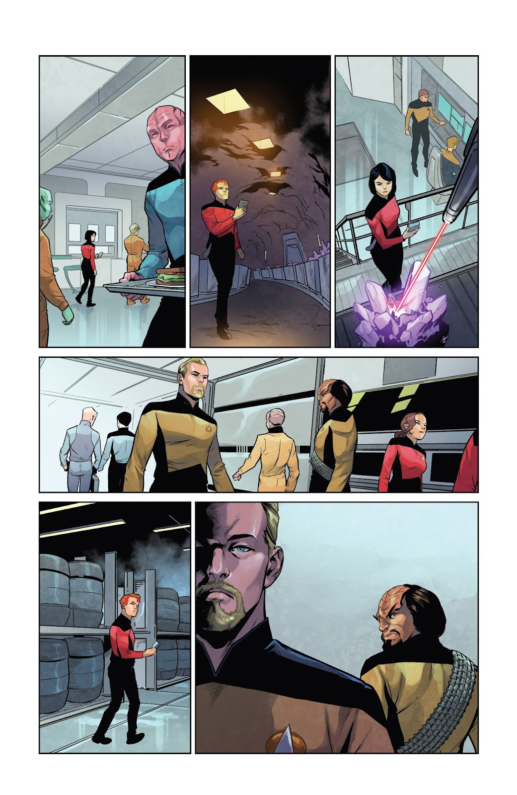Star Trek: The Next Generation: Through the Mirror issue 1 - Page 6