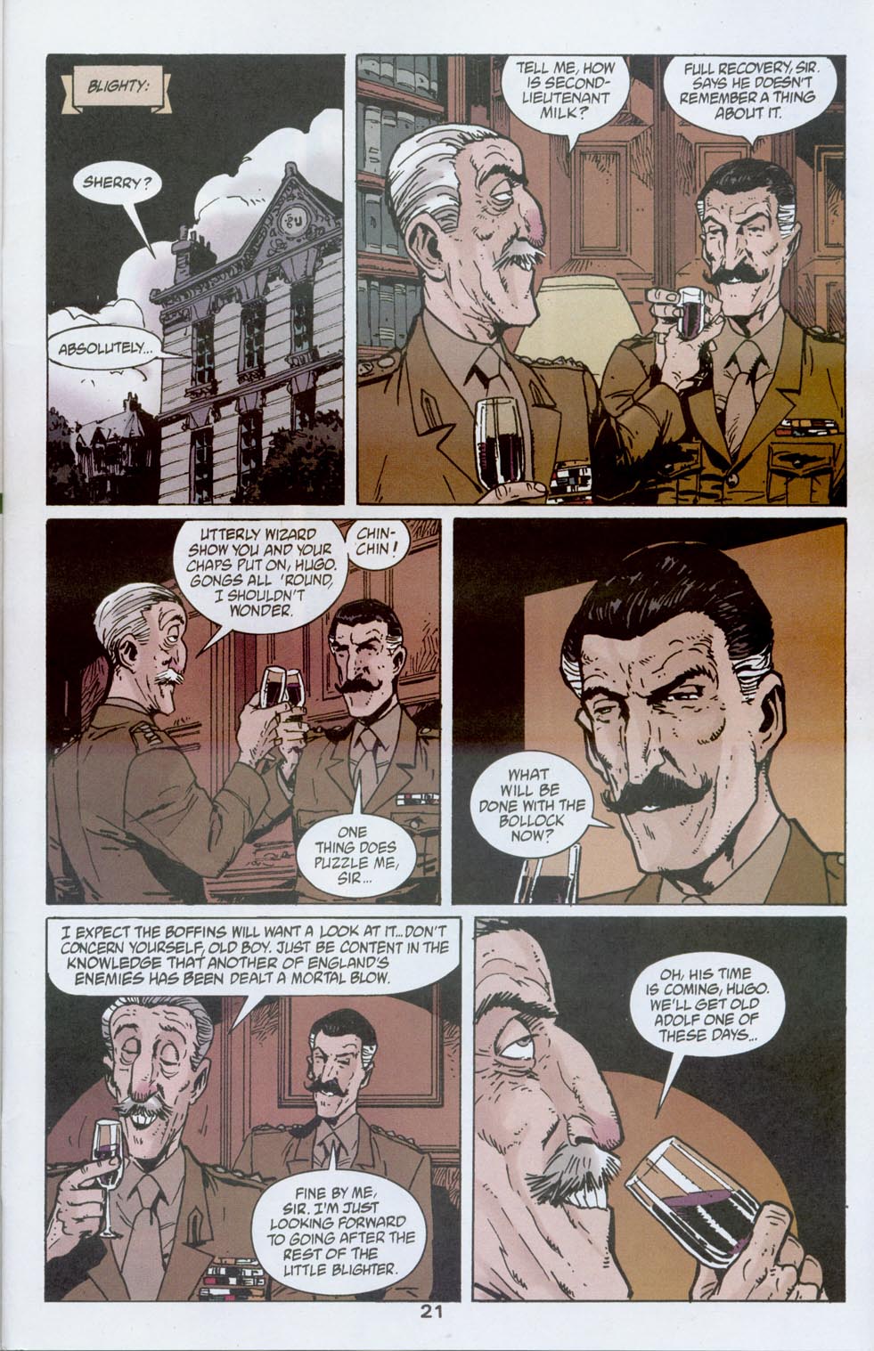 Read online Adventures in the Rifle Brigade: Operation Bollock comic -  Issue #3 - 22