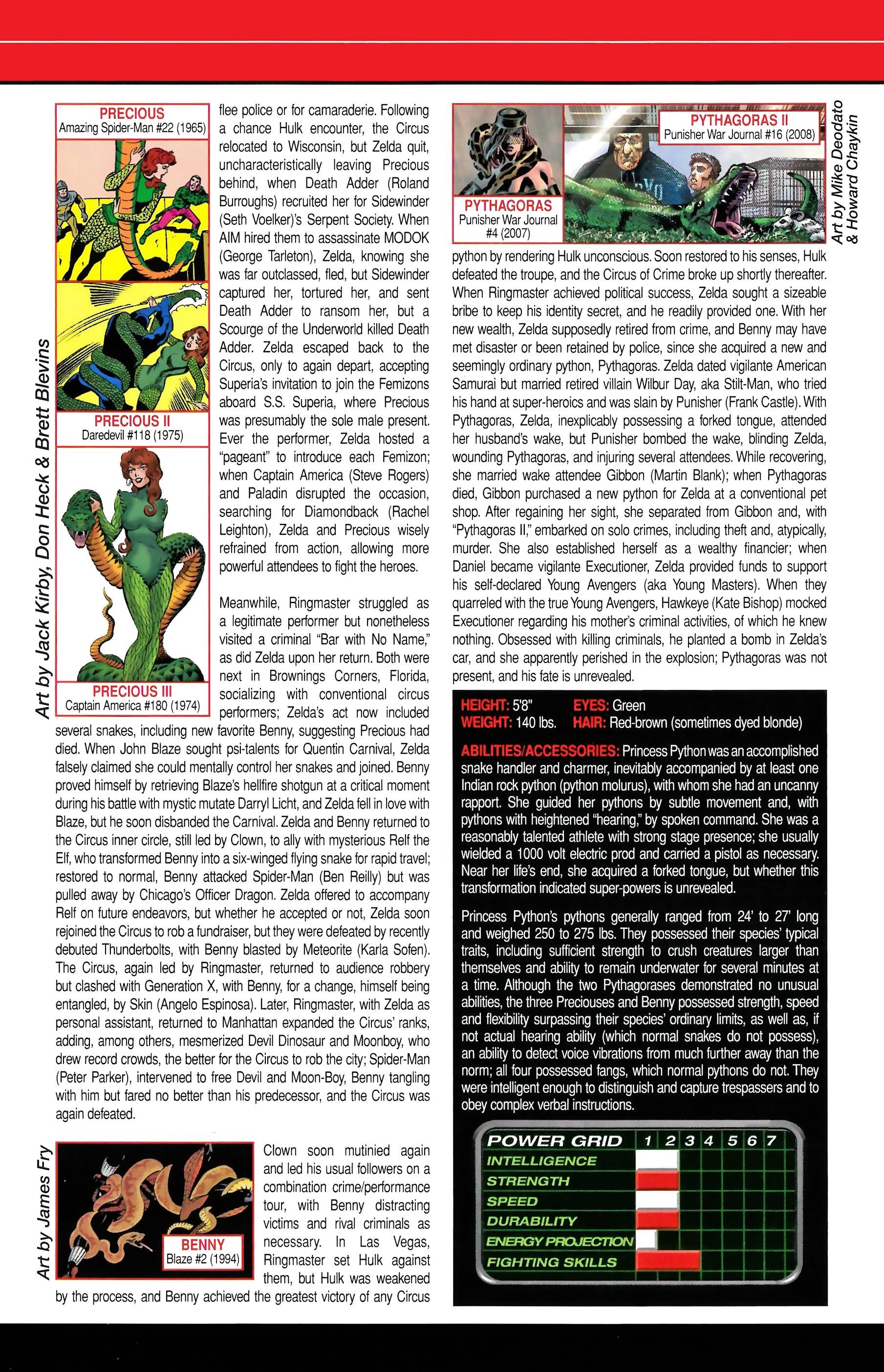 Read online Official Handbook of the Marvel Universe A to Z comic -  Issue # TPB 14 (Part 2) - 72