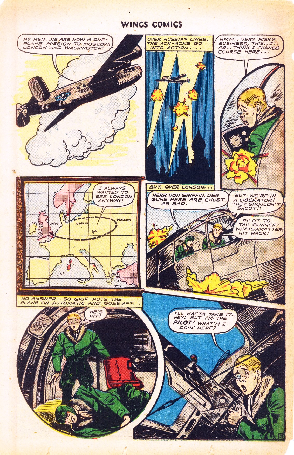 Read online Wings Comics comic -  Issue #53 - 15