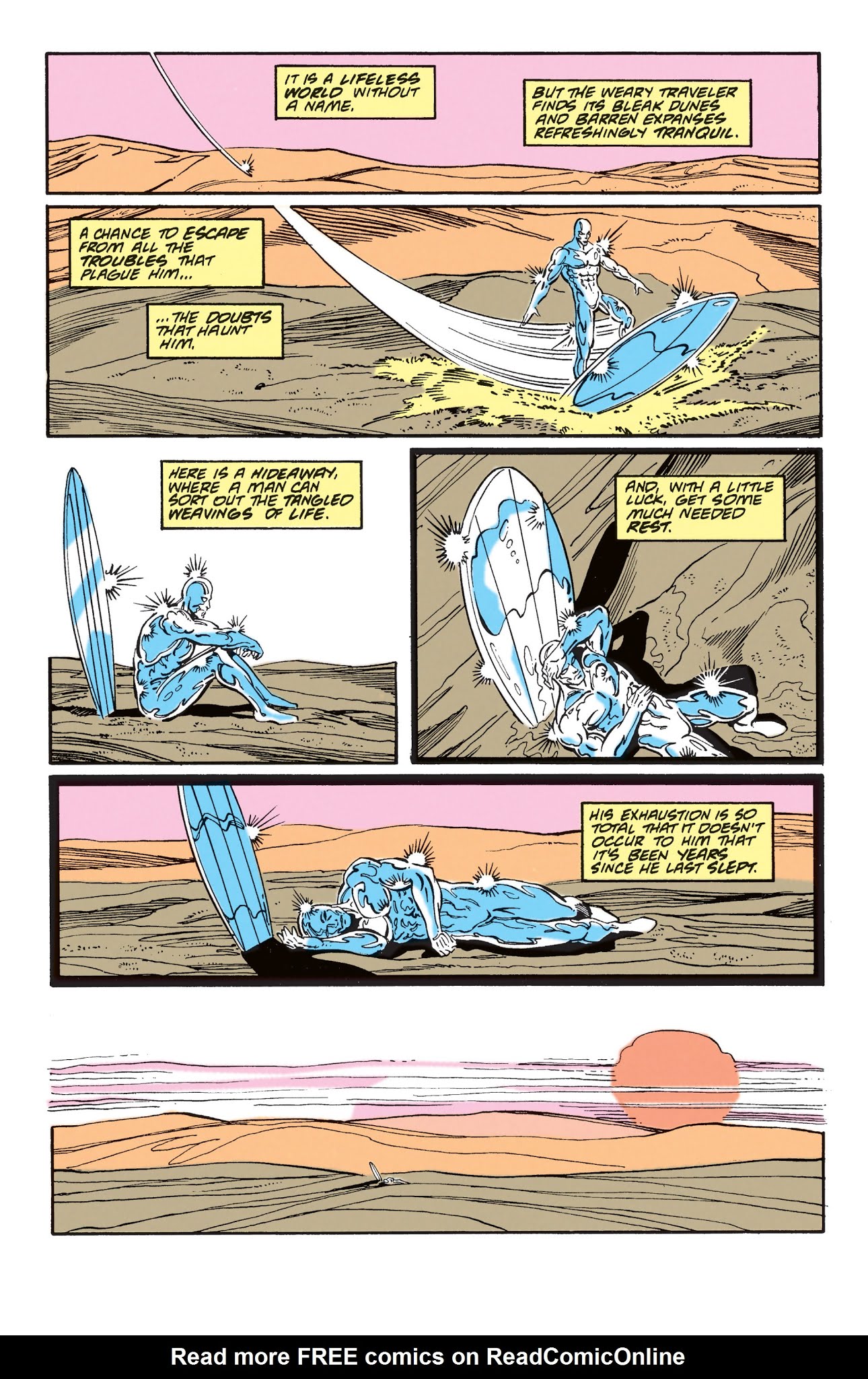 Read online Silver Surfer (1987) comic -  Issue # _TPB Silver Surfer - Rebirth of Thanos (Part 1) - 5