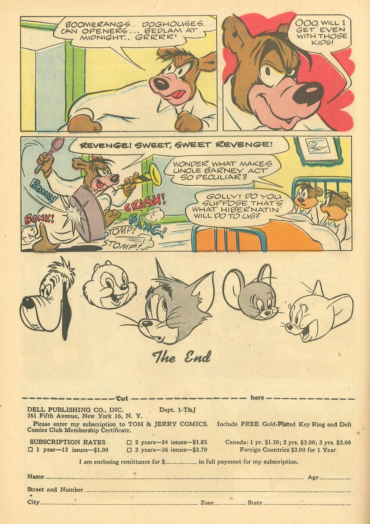 Read online Tom & Jerry Comics comic -  Issue #90 - 34