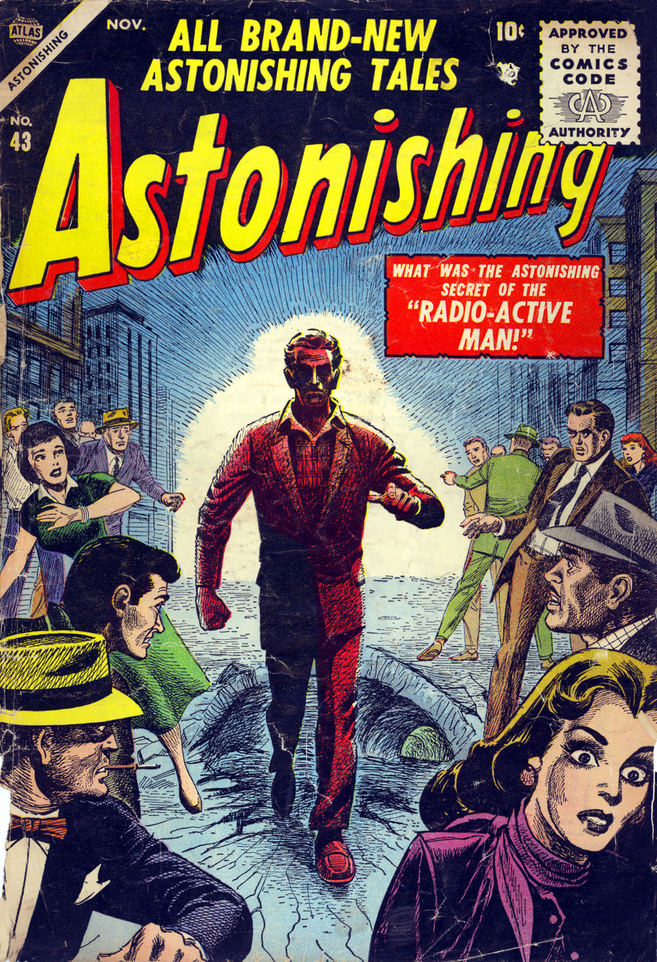 Read online Astonishing comic -  Issue #43 - 1