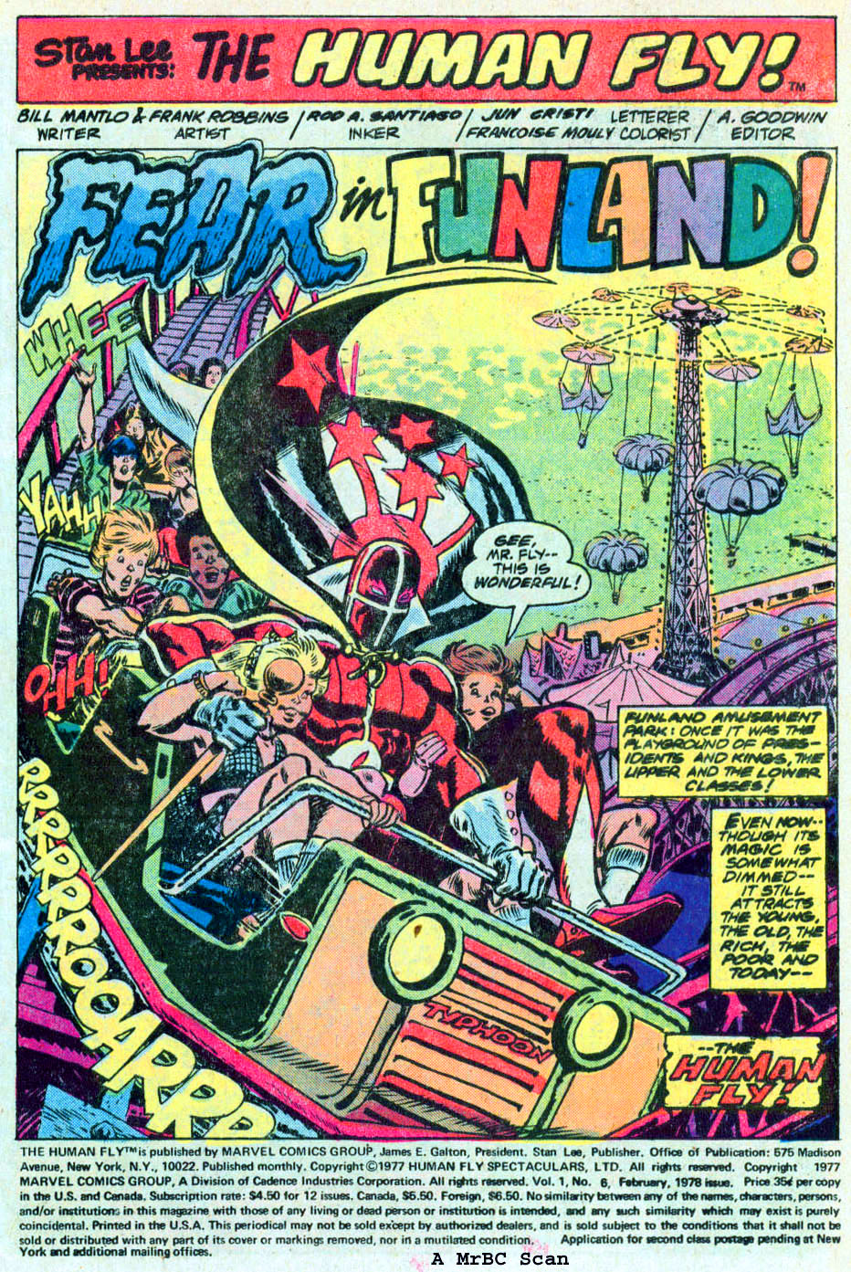 Read online The Human Fly comic -  Issue #6 - 2