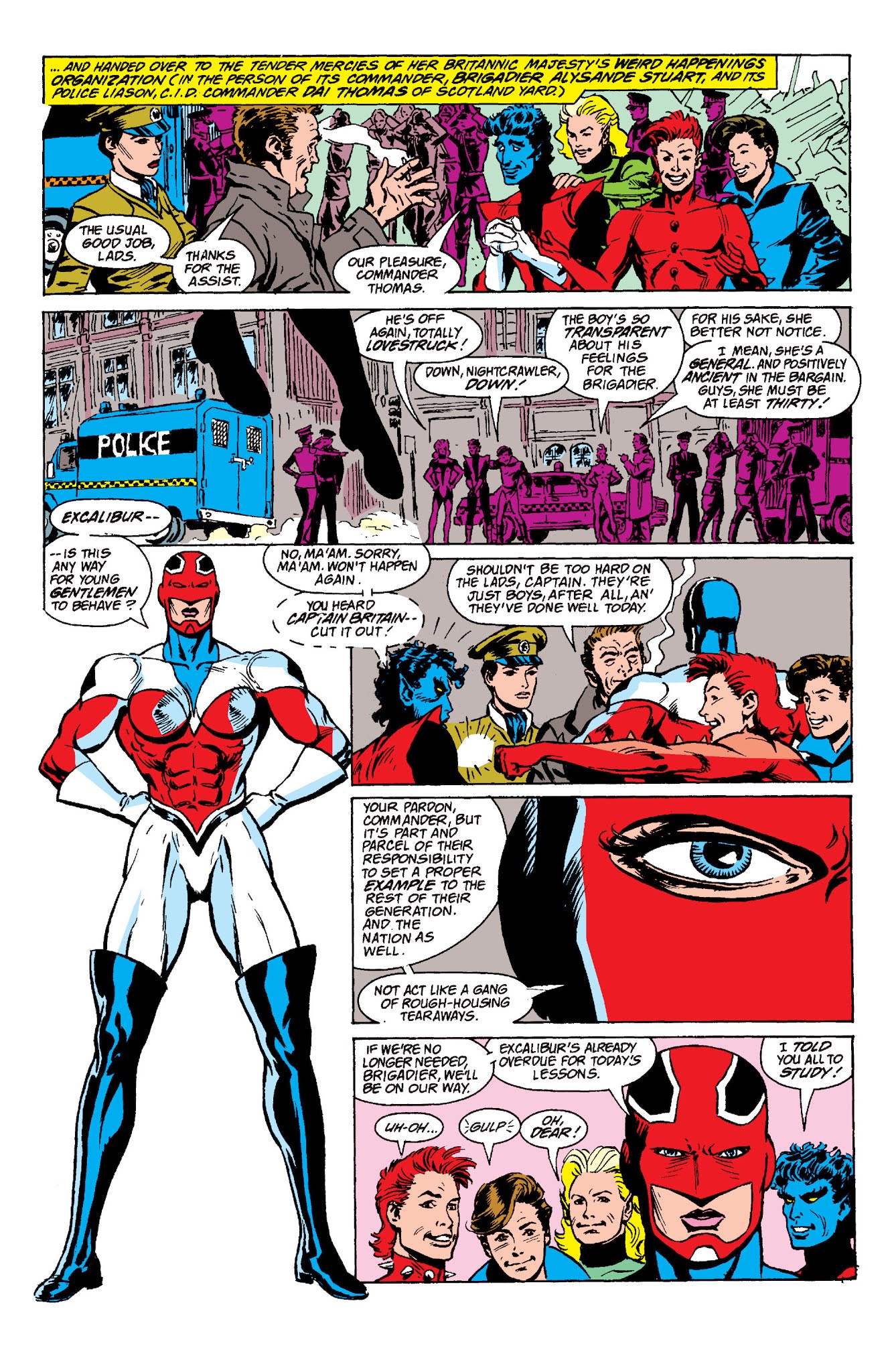 Read online Excalibur (1988) comic -  Issue # TPB 5 (Part 1) - 72