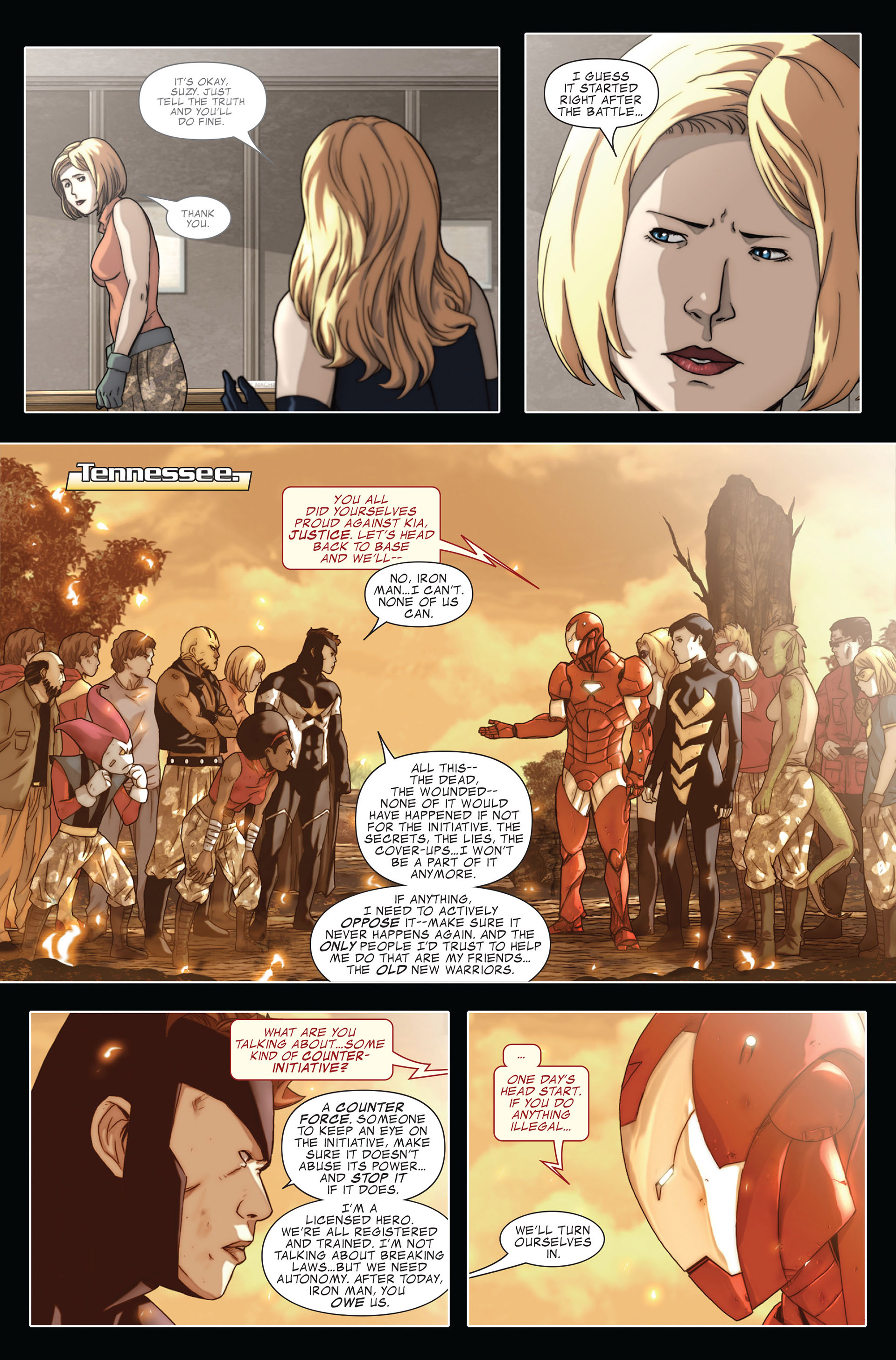 Read online Avengers: The Initiative comic -  Issue #12 - 15