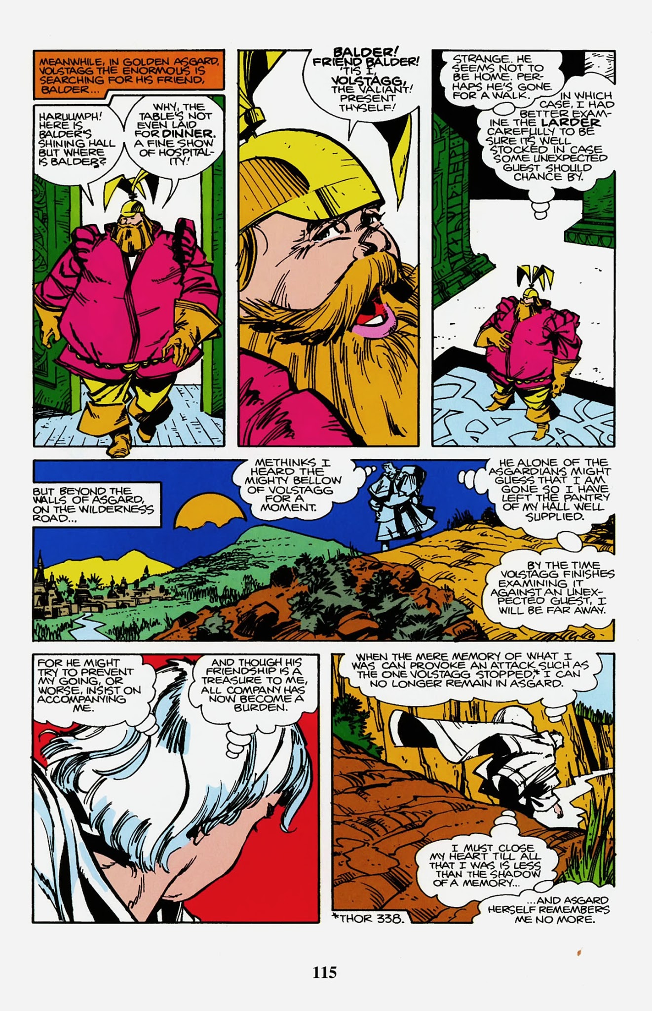 Read online Thor Visionaries: Walter Simonson comic -  Issue # TPB 1 - 117