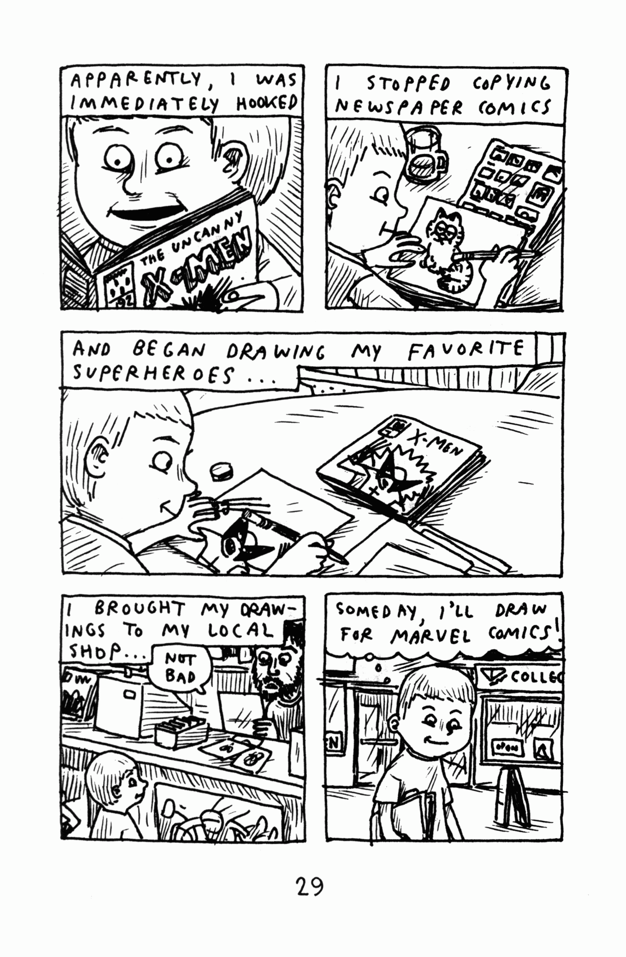 Read online Funny Misshapen Body: A Memoir comic -  Issue # TPB (Part 1) - 35