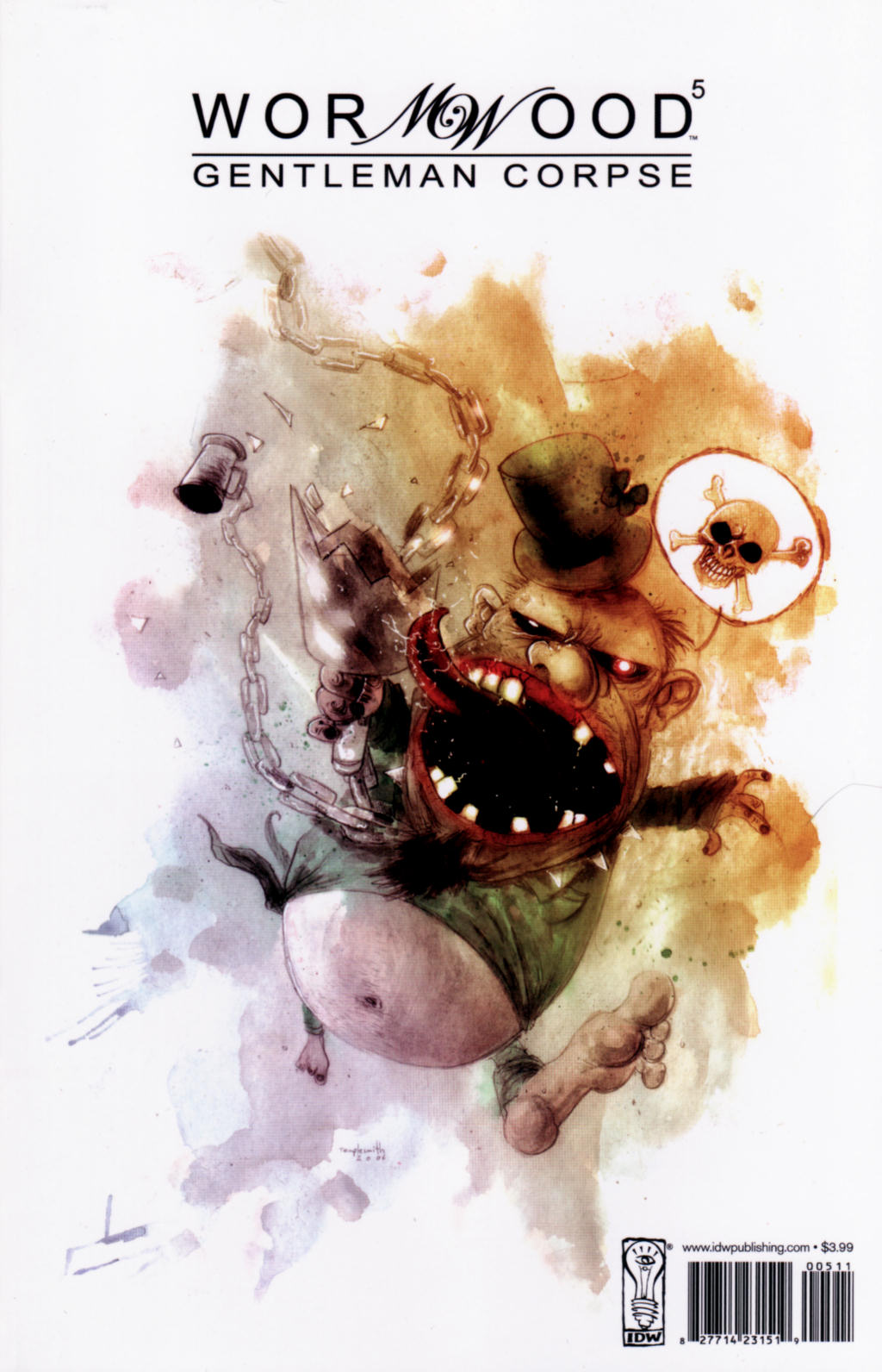 Read online Wormwood: Gentleman Corpse comic -  Issue #5 - 1