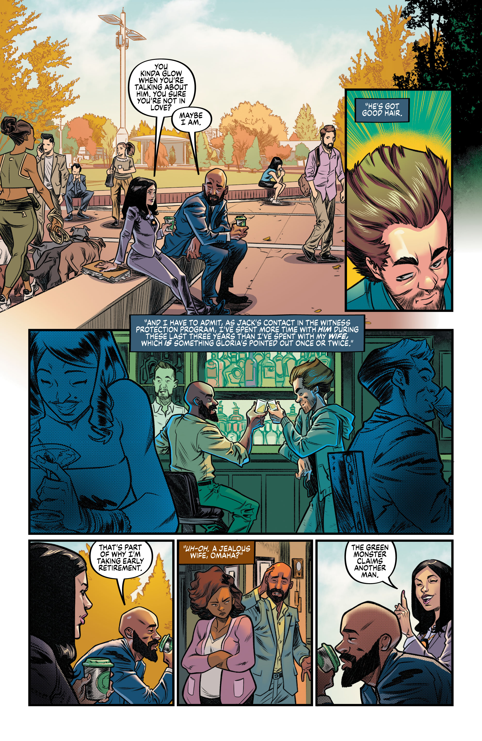 Read online A Calculated Man comic -  Issue #1 - 7