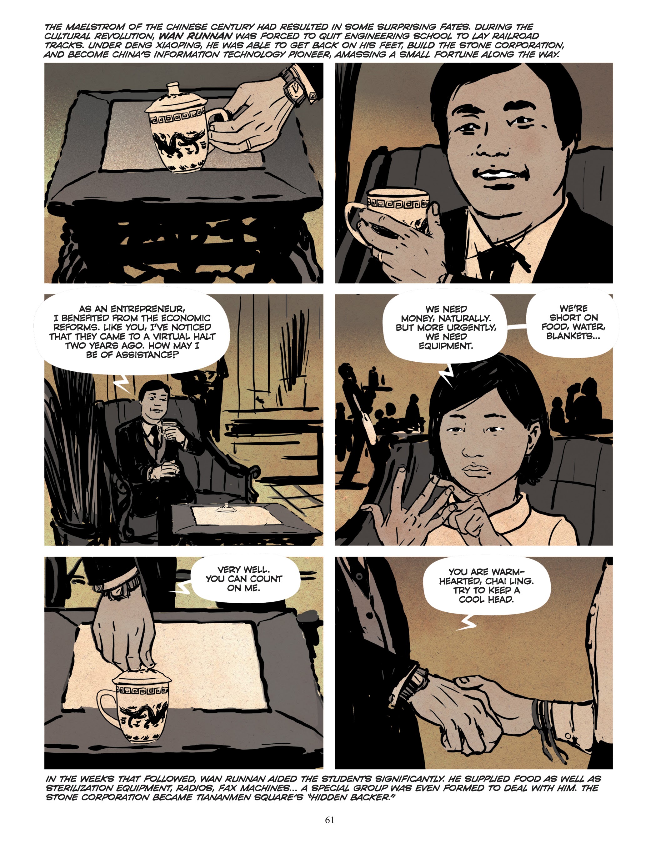 Read online Tiananmen 1989: Our Shattered Hopes comic -  Issue # TPB - 64