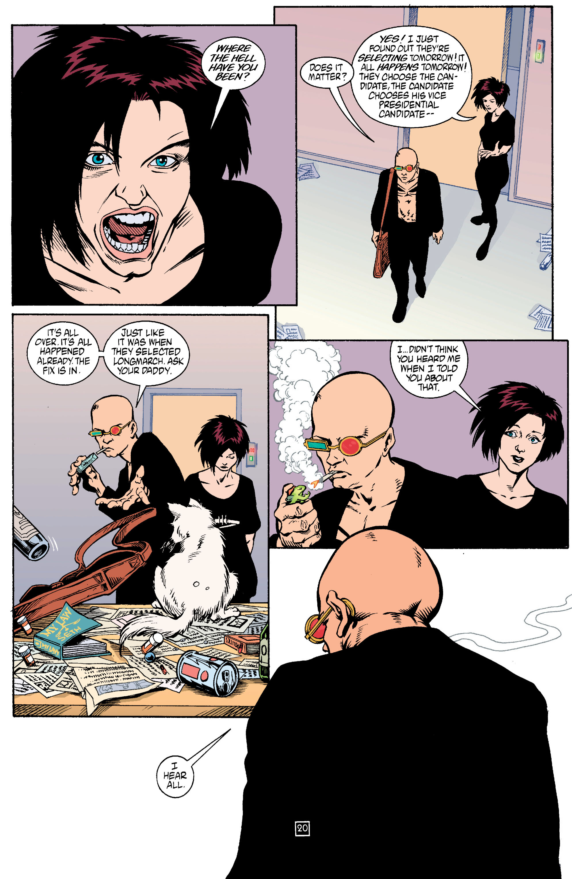 Read online Transmetropolitan comic -  Issue #16 - 21