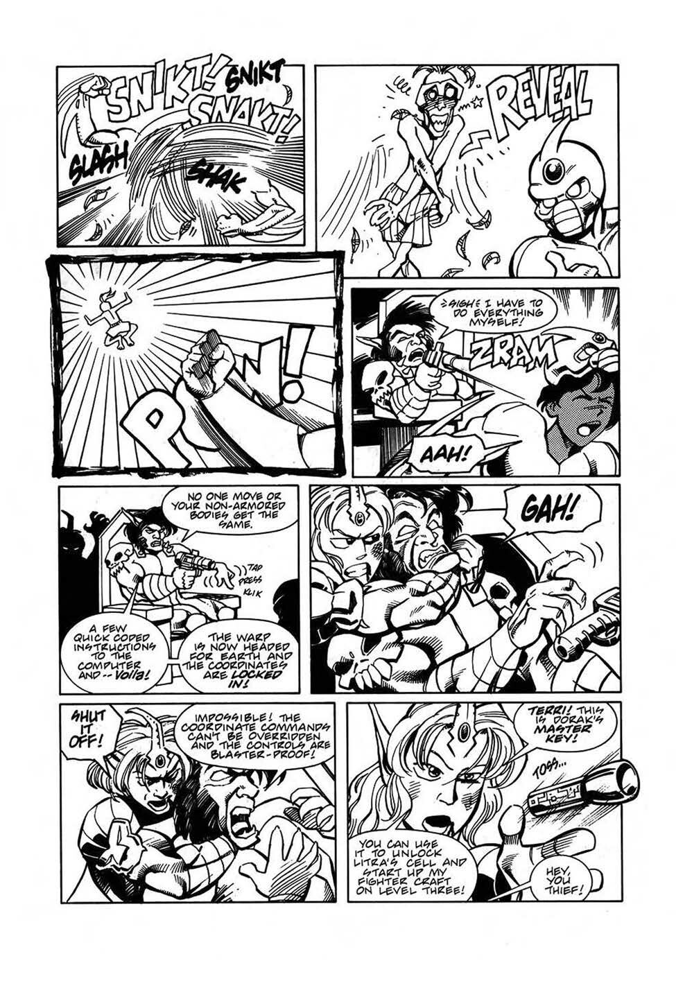 Read online Ninja High School (1986) comic -  Issue #49 - 21