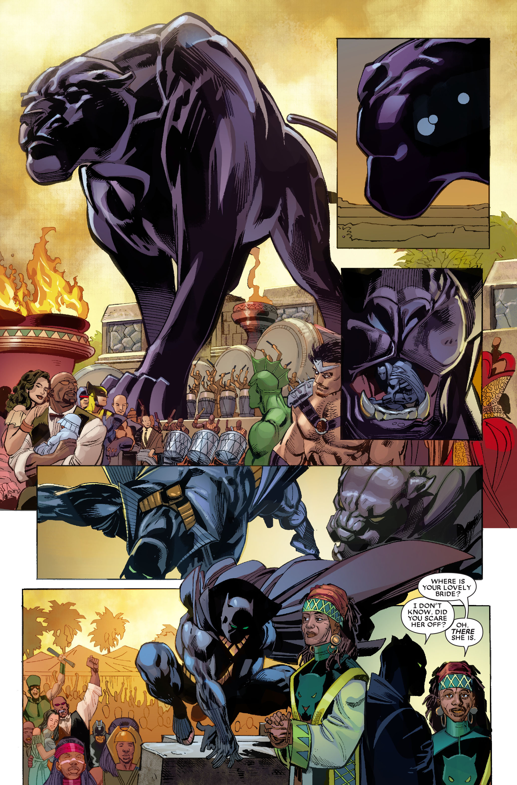 Read online Black Panther: The Bride comic -  Issue # TPB - 121