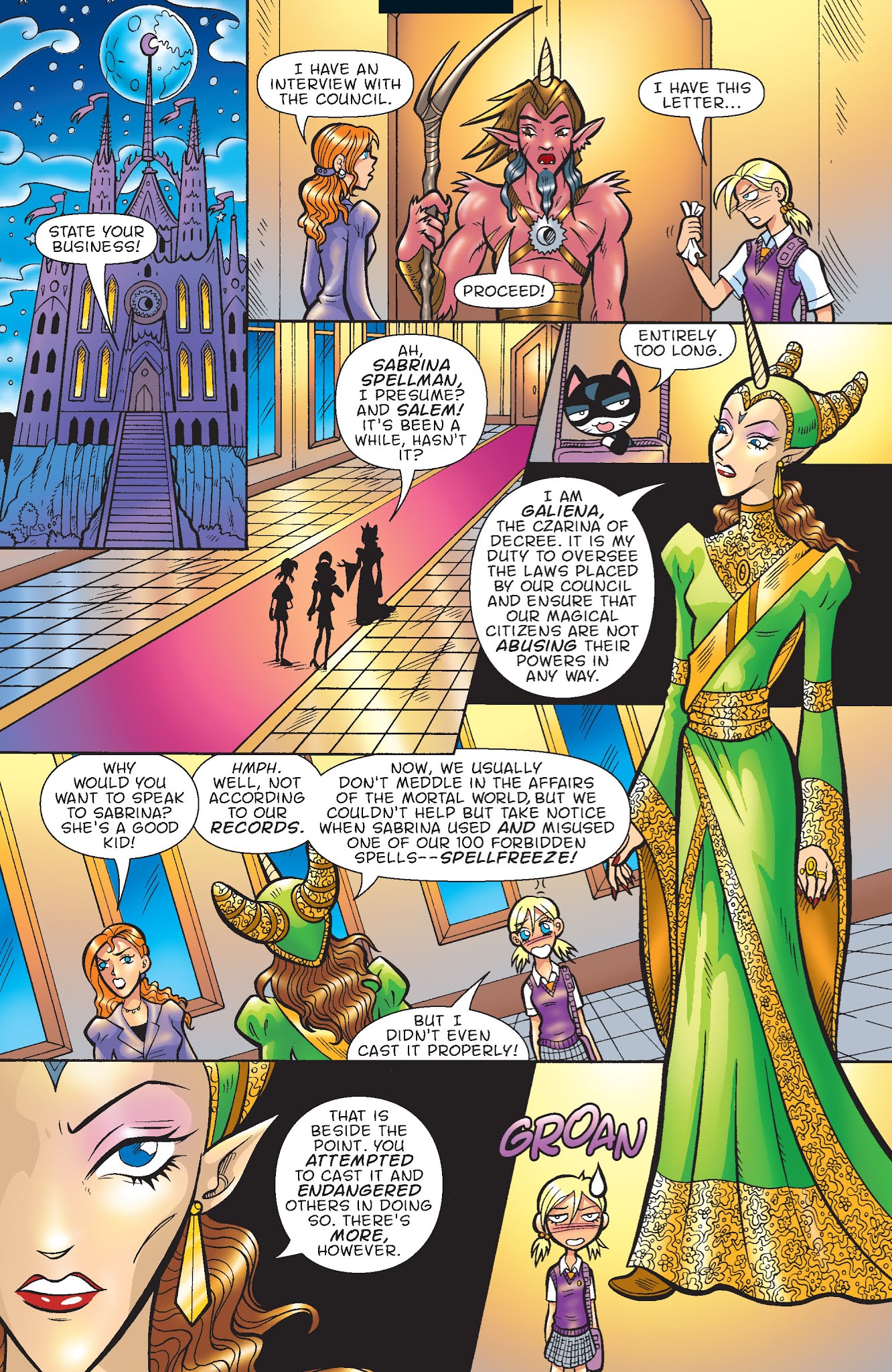 Read online Sabrina the Teenage Witch: The Magic Within comic -  Issue # TPB 1 (Part 1) - 74