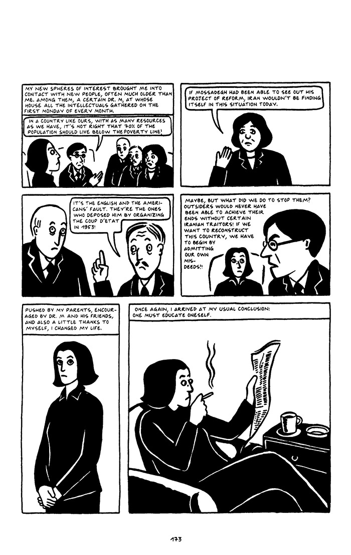 Read online Persepolis comic -  Issue # TPB 2 - 176