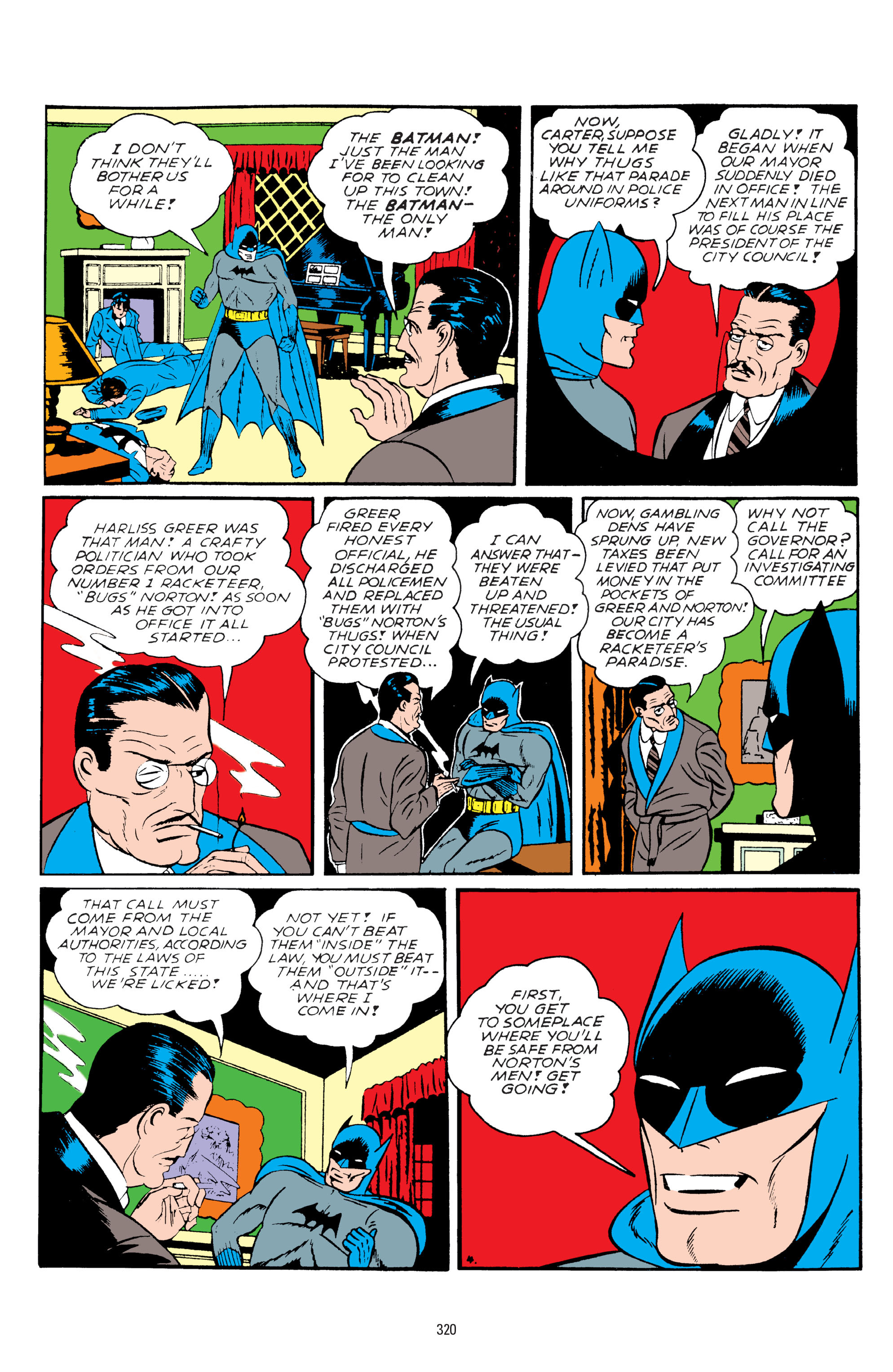 Read online Batman: The Golden Age Omnibus comic -  Issue # TPB 1 - 320