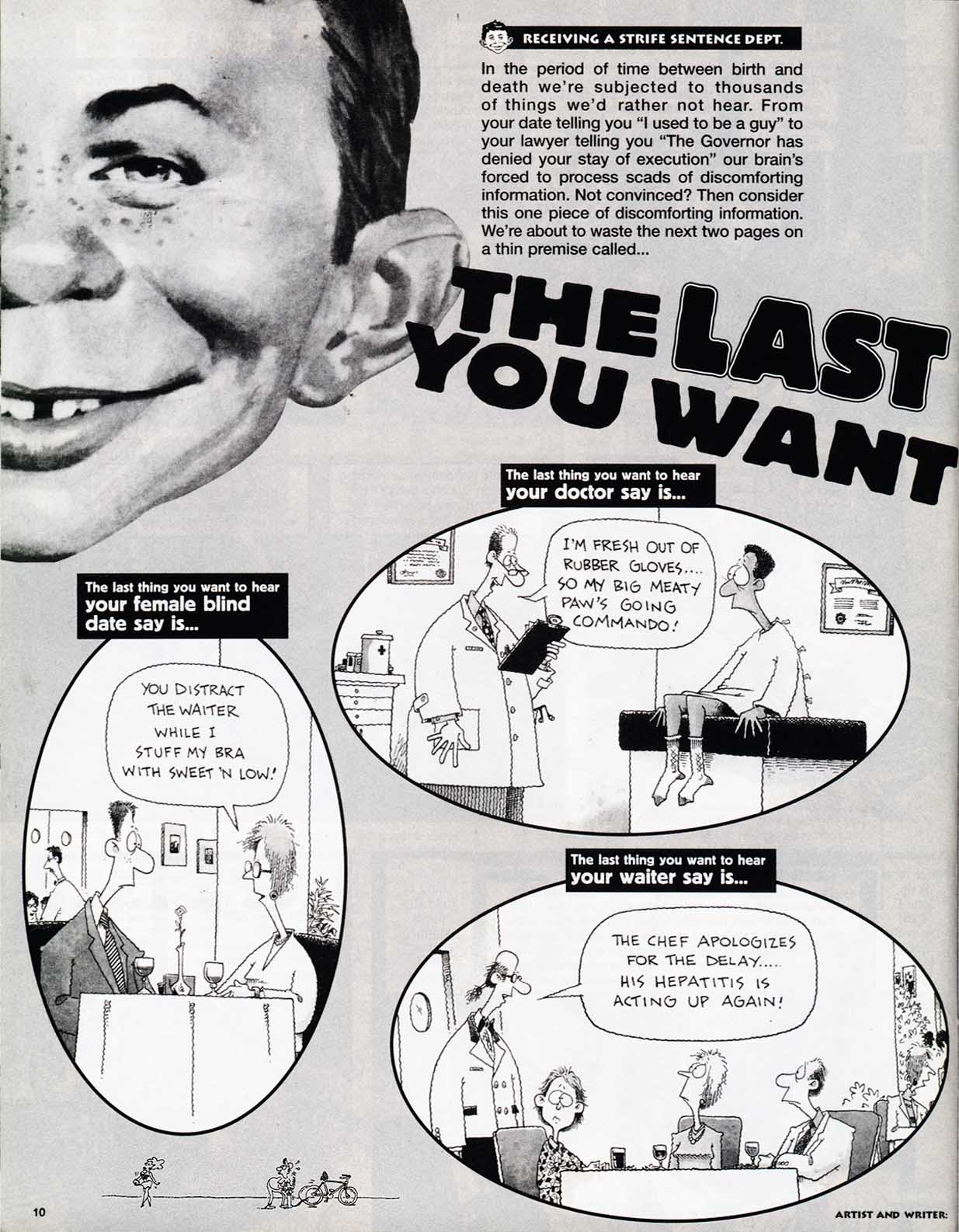 Read online MAD comic -  Issue #393 - 12