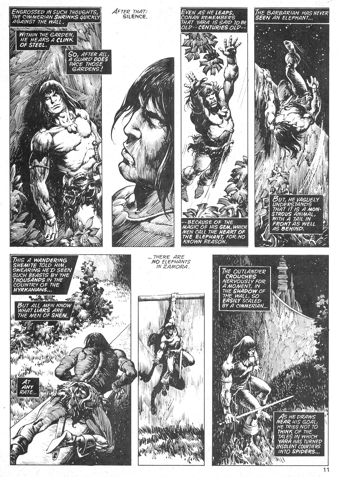 Read online The Savage Sword Of Conan comic -  Issue #24 - 11