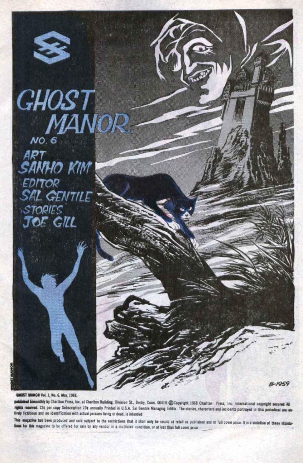 Read online Ghost Manor comic -  Issue #6 - 3