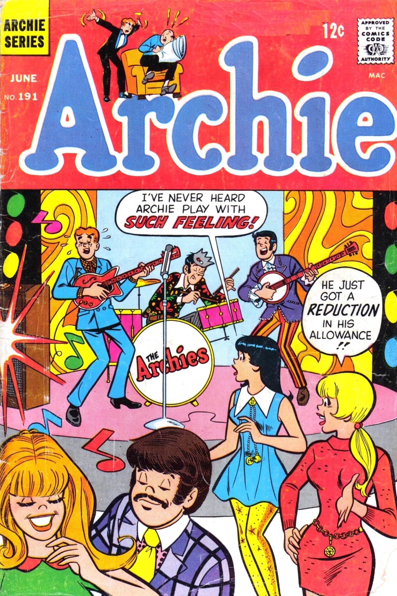 Read online Archie (1960) comic -  Issue #191 - 1