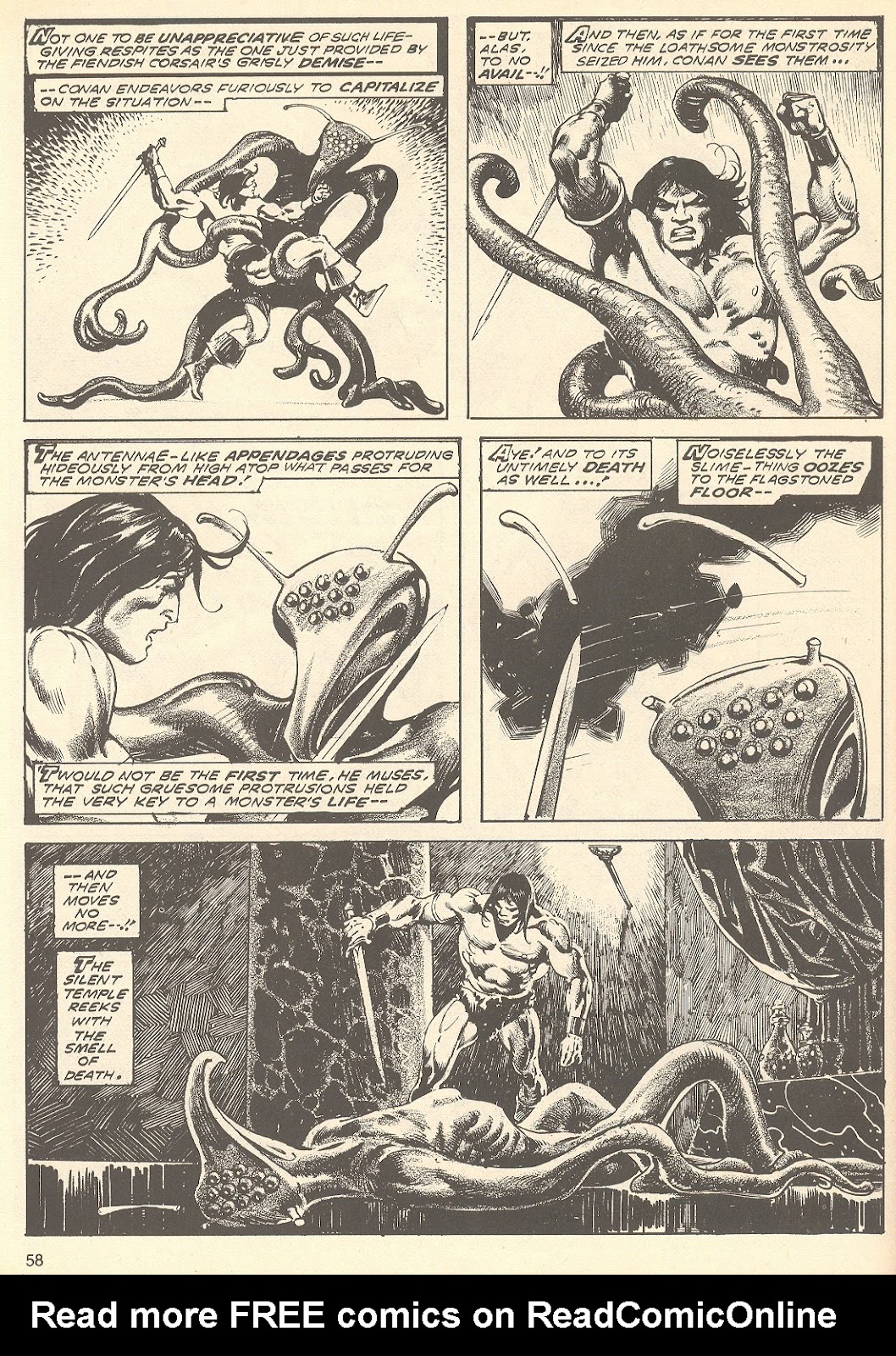 The Savage Sword Of Conan issue 75 - Page 58