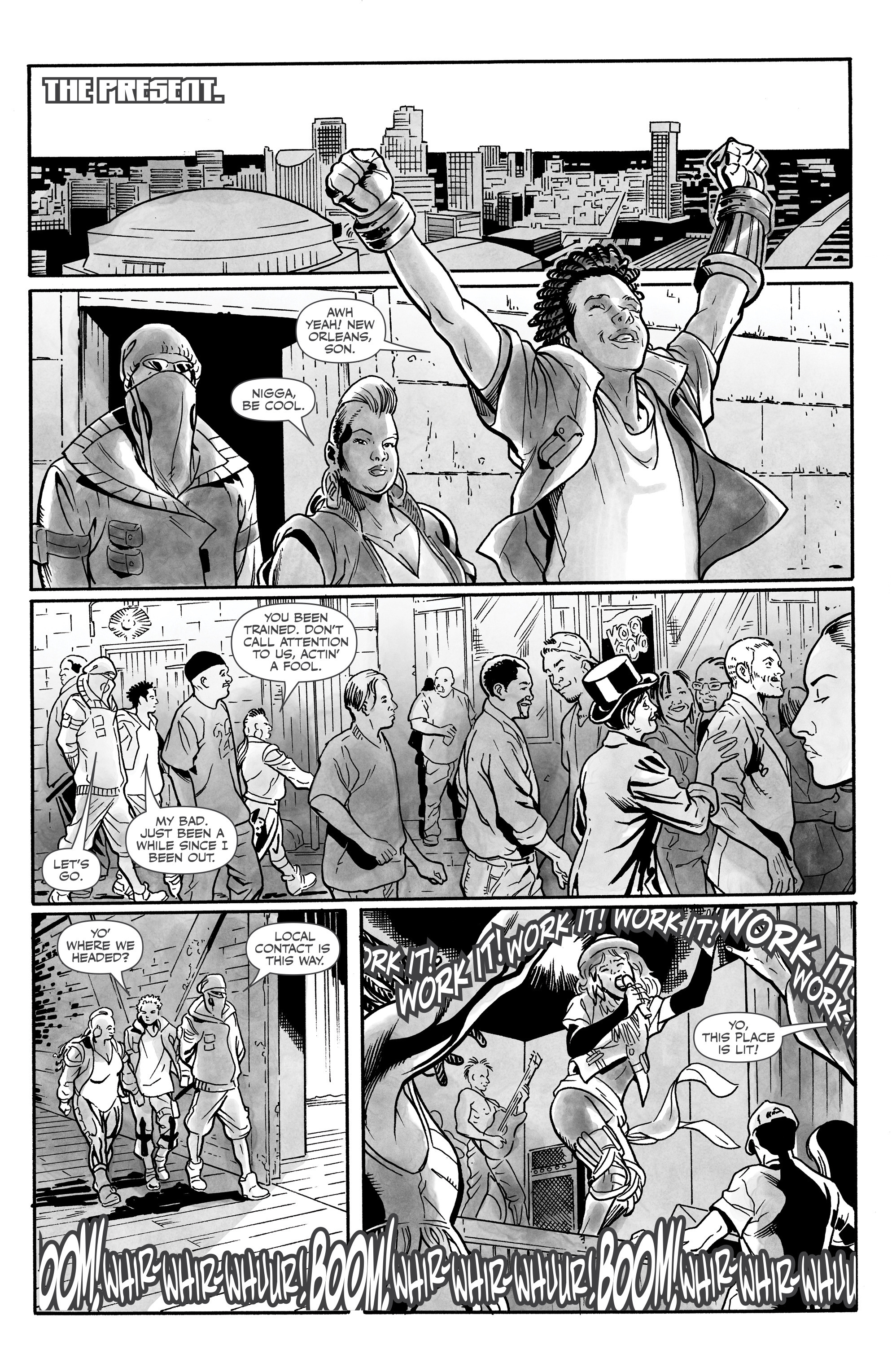 Read online Black comic -  Issue #2 - 6