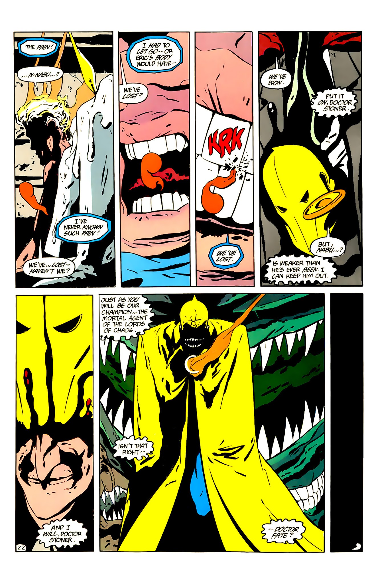 Read online Doctor Fate (1987) comic -  Issue #2 - 23