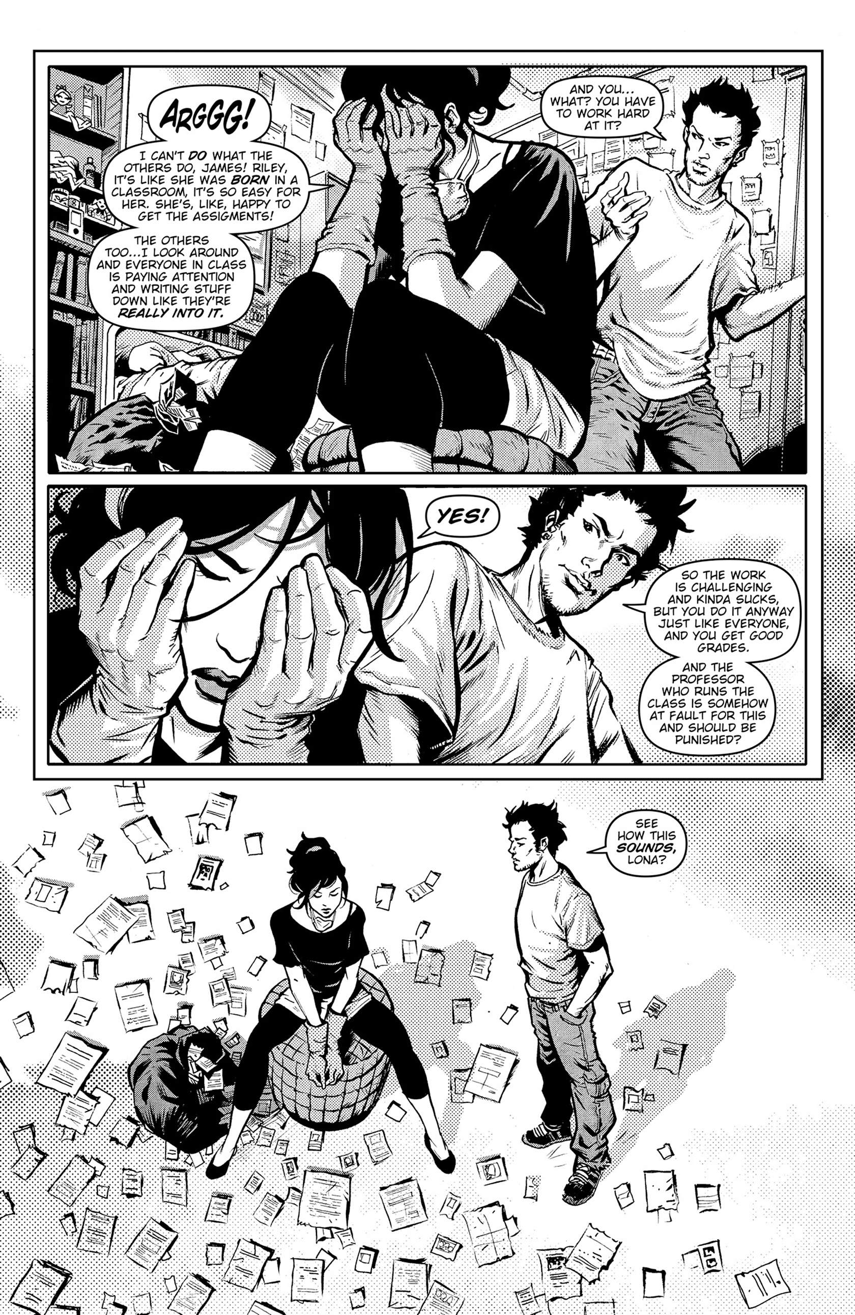 Read online New York Four comic -  Issue # TPB - 241
