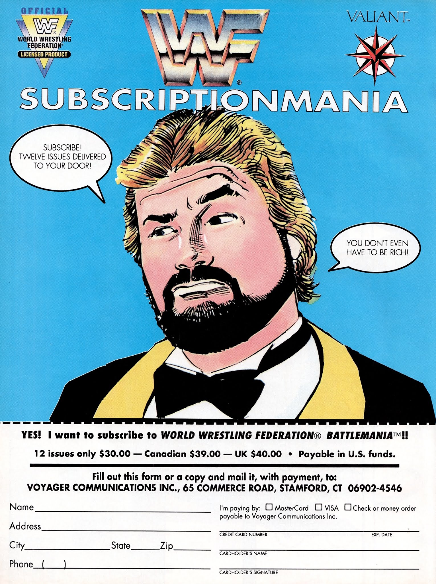 Read online WWF Battlemania comic -  Issue #2 - 36