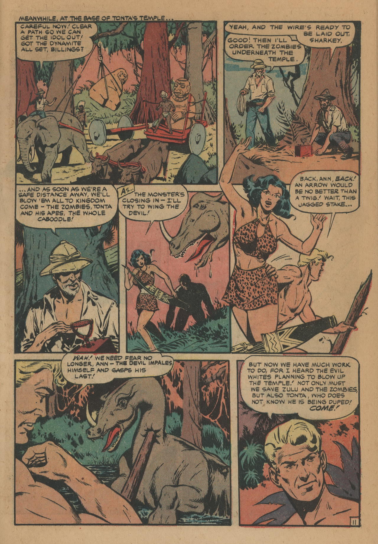 Read online Jungle Comics comic -  Issue #131 - 13