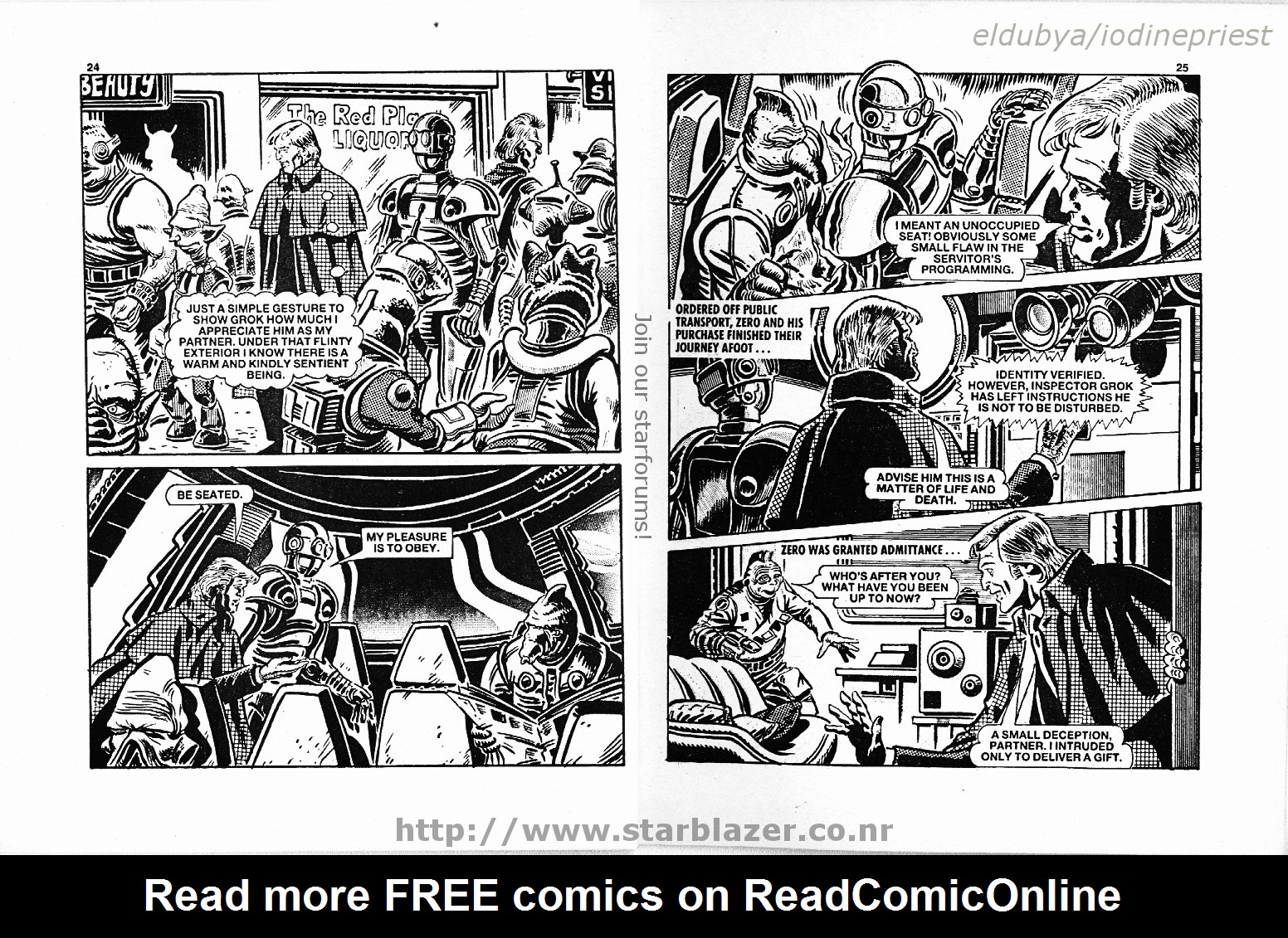 Read online Starblazer comic -  Issue #244 - 14