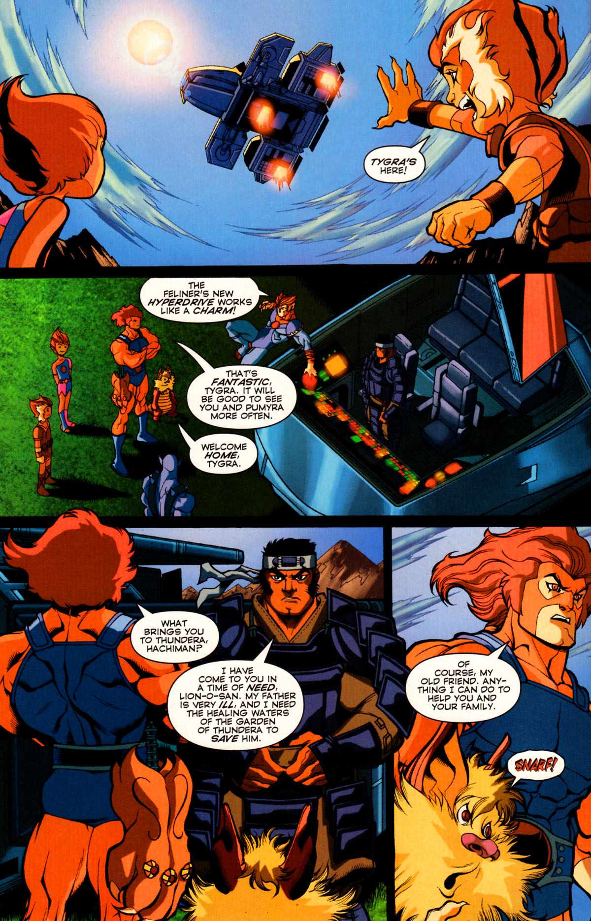 Thundercats (DC Comics) chapter 2 page 8