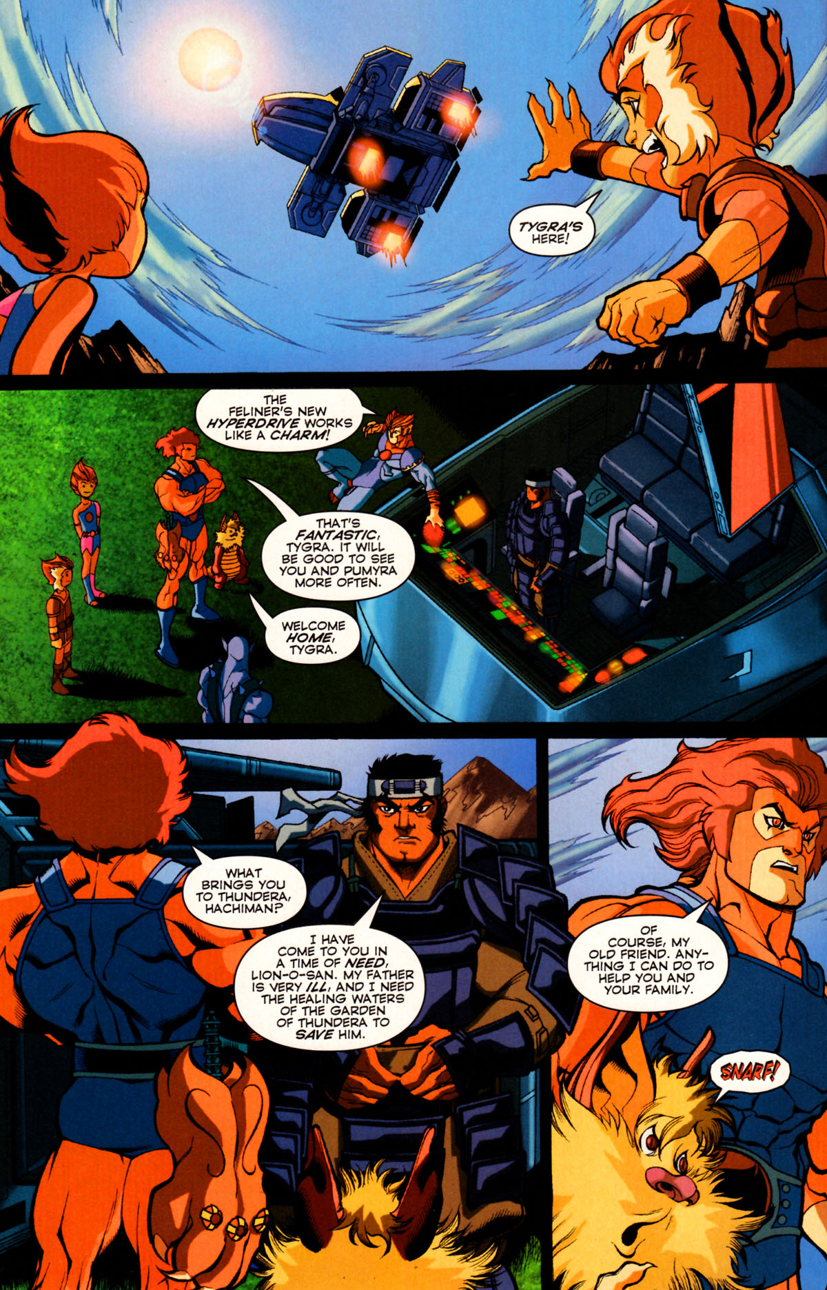 Read online ThunderCats (2002) comic -  Issue #2 - 8