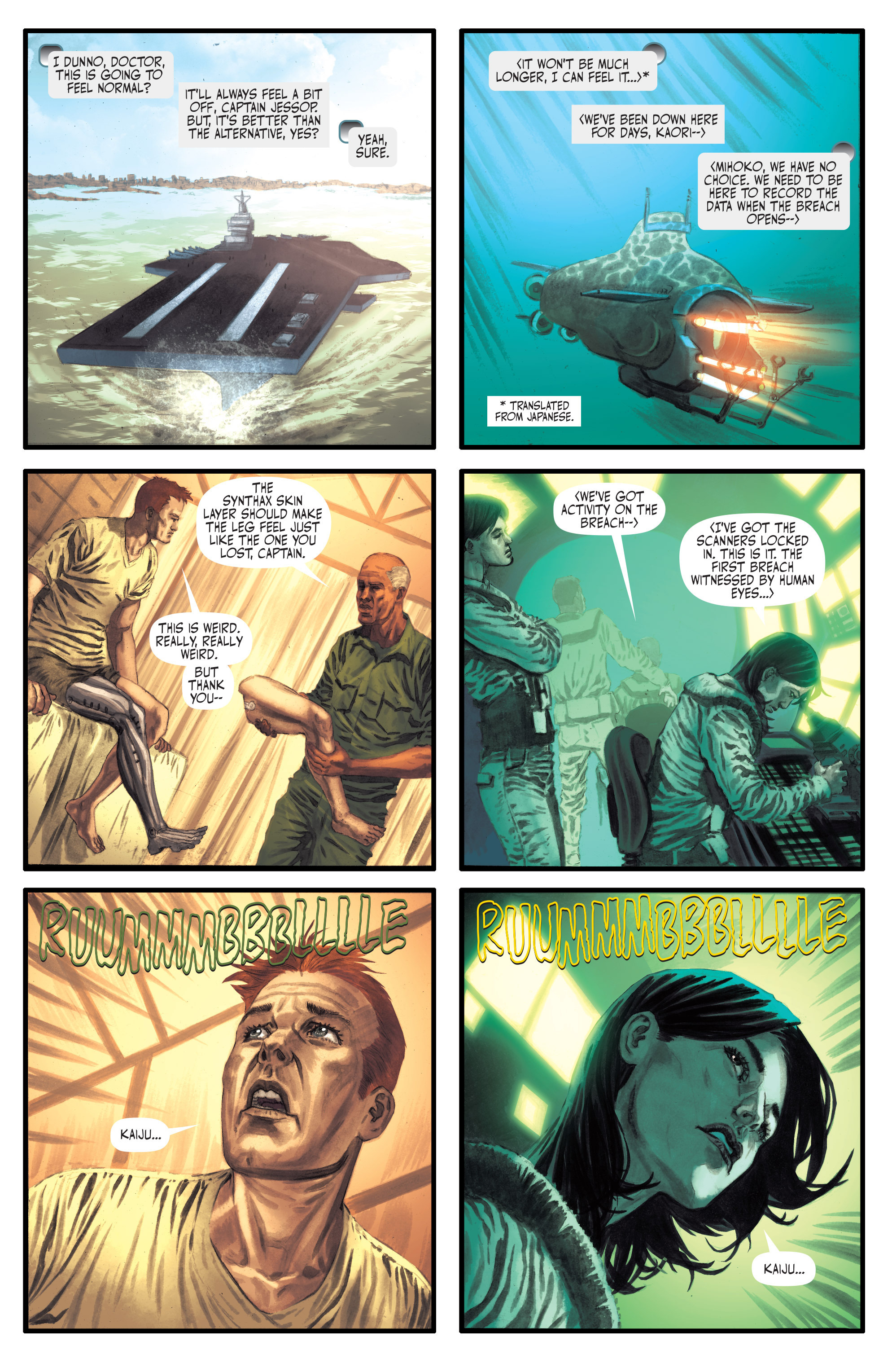 Read online Pacific Rim: Tales from the Drift comic -  Issue #1 - 9