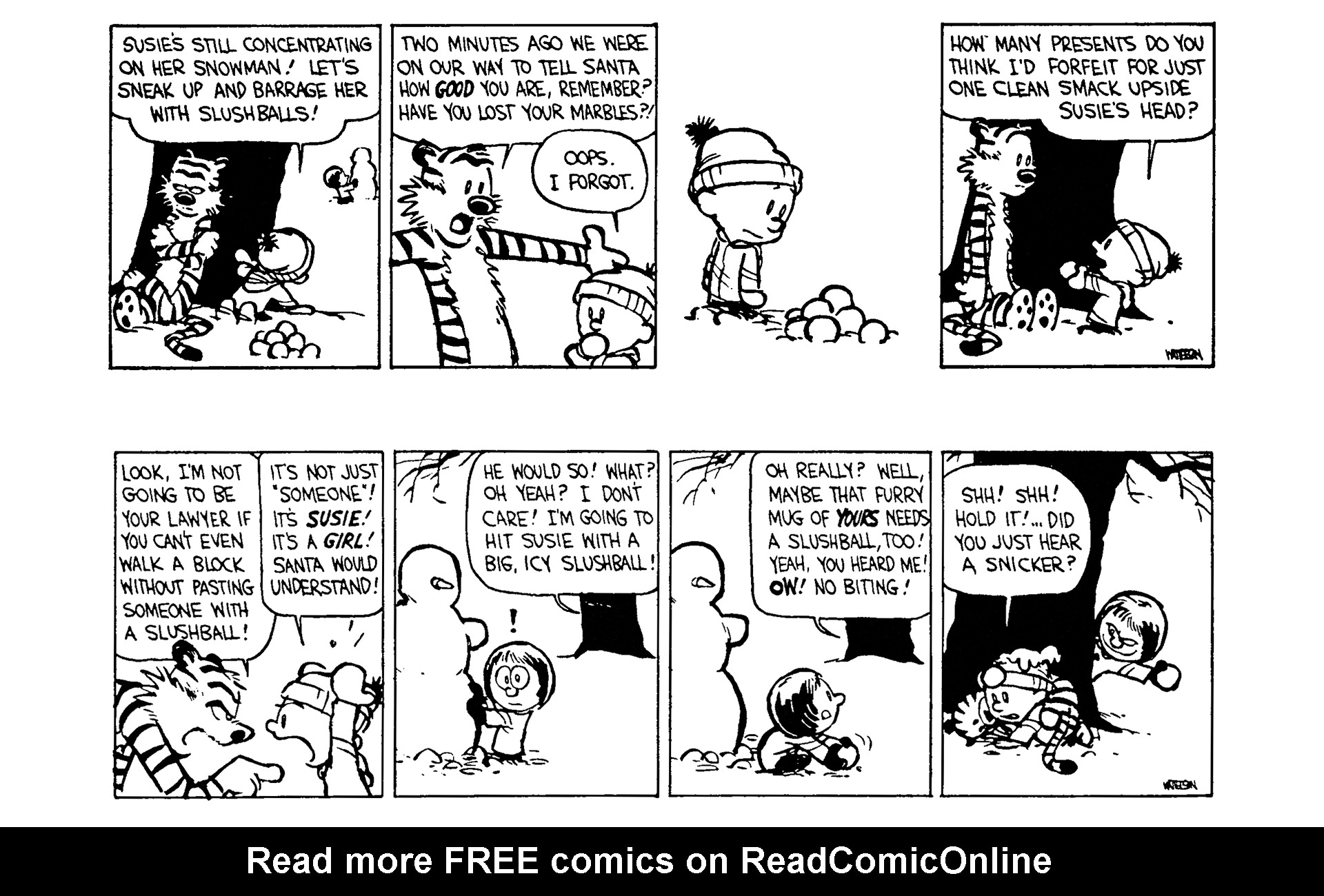 Read online Calvin and Hobbes comic -  Issue #7 - 105