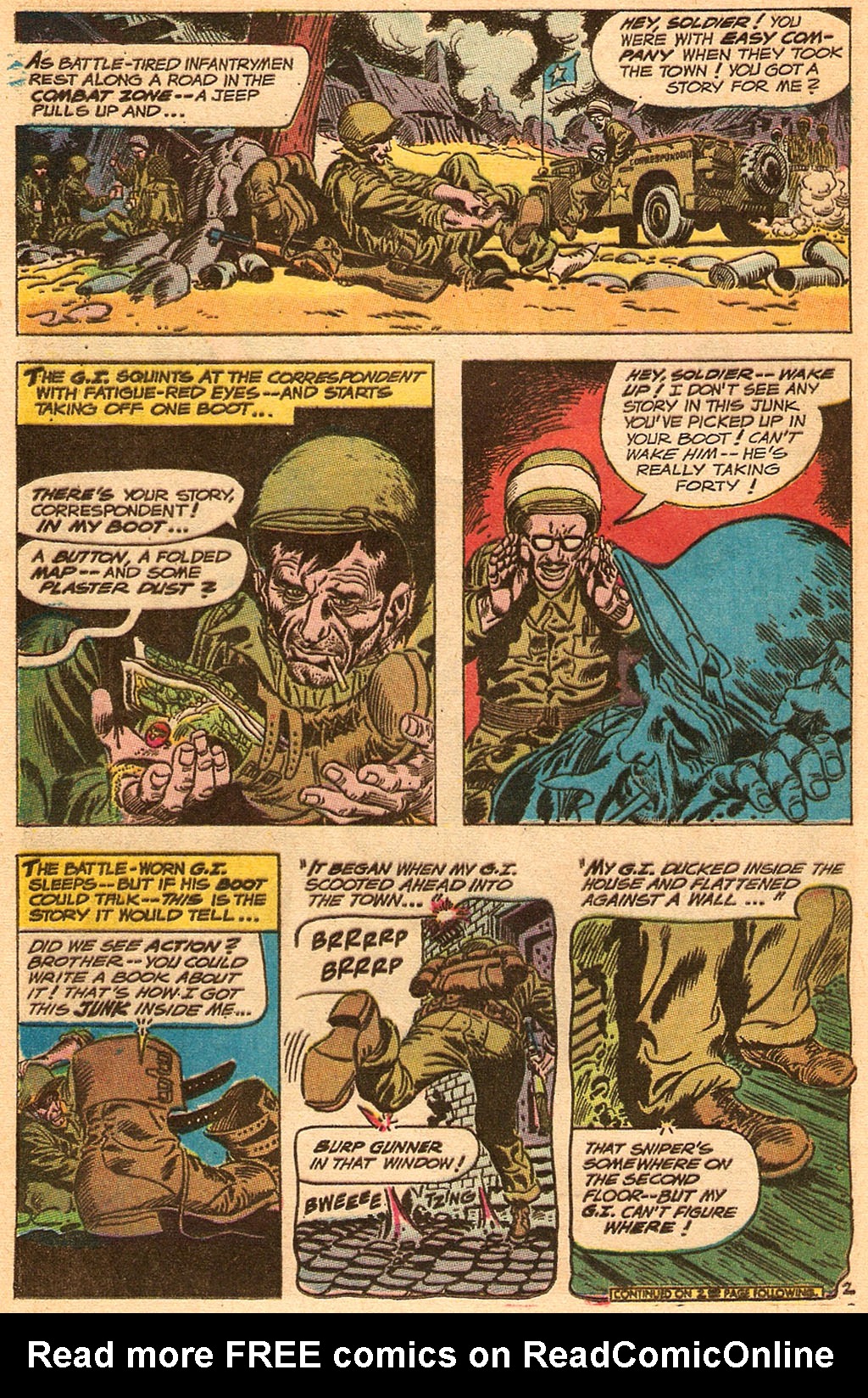 Read online G.I. Combat (1952) comic -  Issue #137 - 22