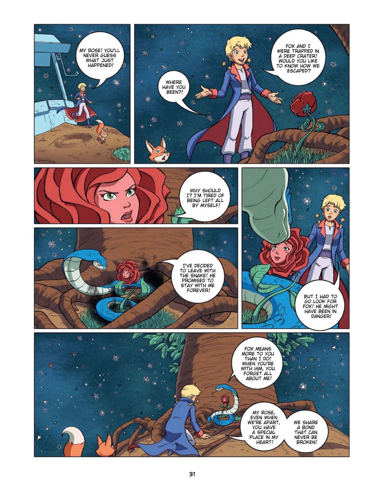 Read online The Little Prince comic -  Issue #23 - 35