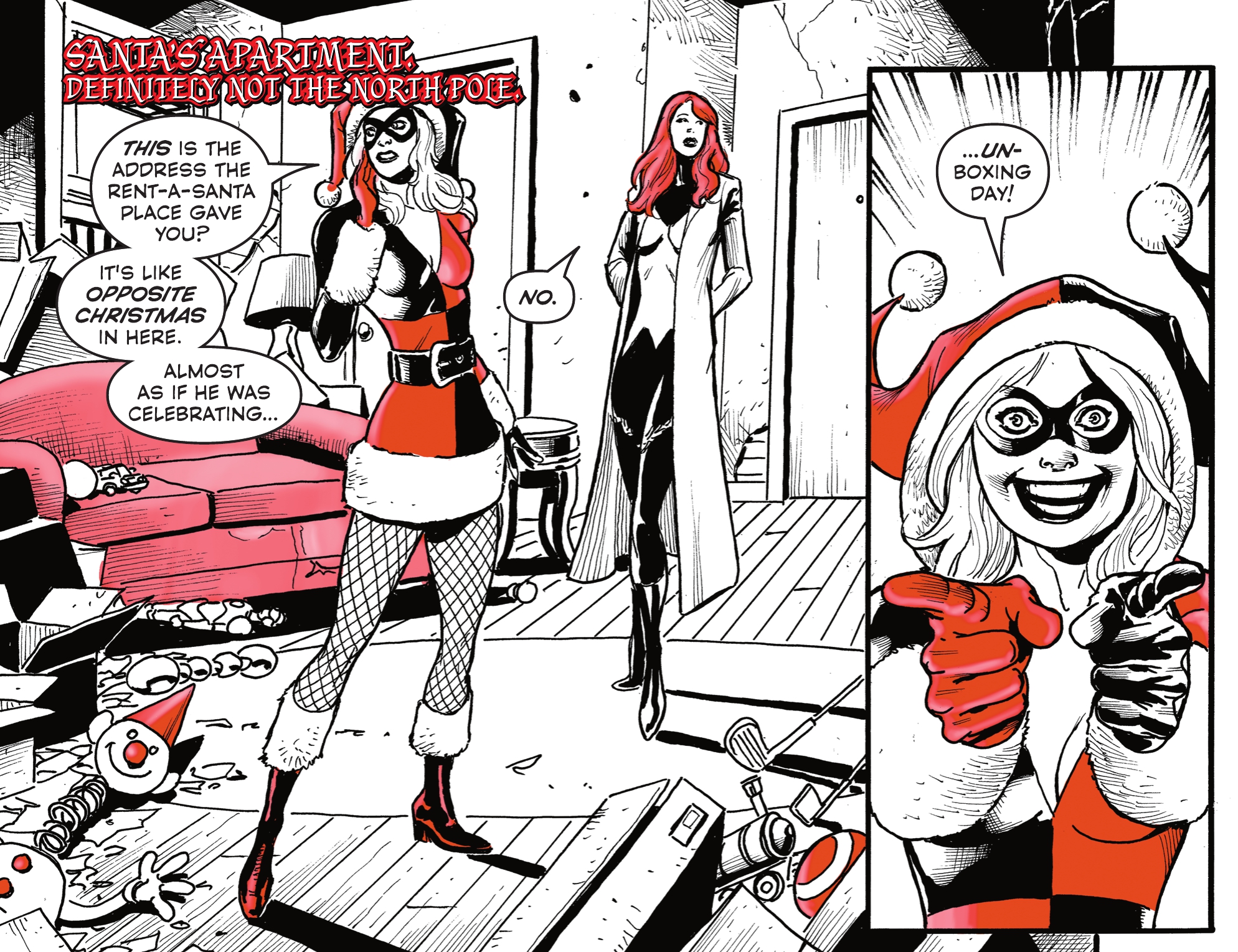 Read online Harley Quinn Black   White   Red comic -  Issue #17 - 9