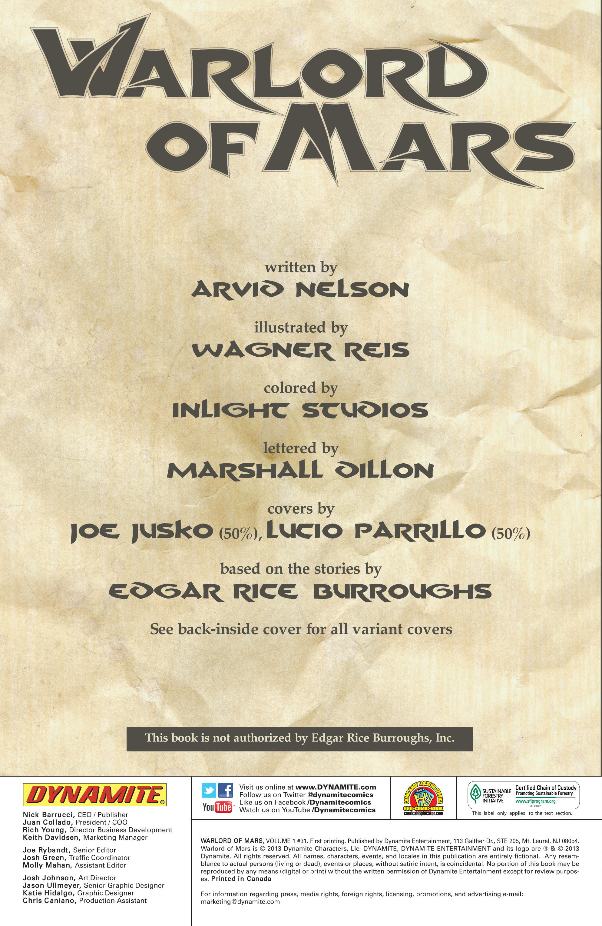 Read online Warlord of Mars comic -  Issue #31 - 3